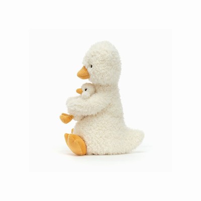 Jellycat Huddles Duck Farmyard USA | 45791DLJG